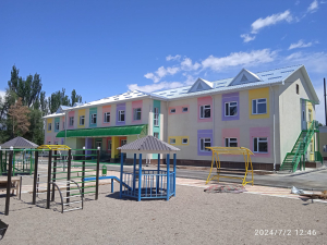 Михайловка айылында 100 орундуу бала бакчанын имараты пайдаланууга берилди